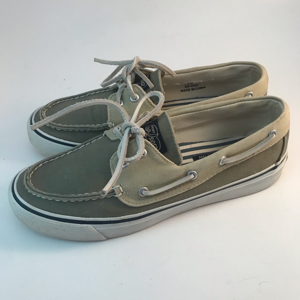 Sperry Topsider Canvas Boat Shoe